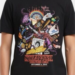 STRANGER THINGS November 6 2022 Multicolor Graphic Tee (Hard to find)